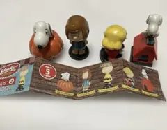 希少　PEANUTS スヌーピー シェイキー!バブルヘッド　パート2 4種
