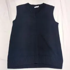 ネイビー Vネック スクールベスト