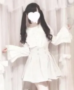 ROGITA ロジータ マントコート 白 ホワイト - メルカリ