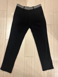 ★最終値下げ VALLIS by FACTOTUM ブラック ウールスラックス