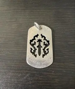 ダ*シ様 Chrome Hearts カットアウトクロス ダガードッグタグ&チェ