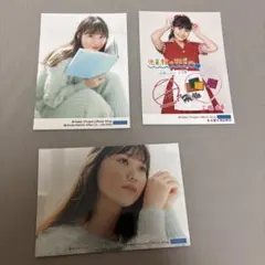 Juice=Juice ブロマイド　工藤由愛　ハロプロ　ハロショ　3枚セット