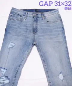 美品 GAP 31×32 M's スーパー スキニー デニム ストレッチ