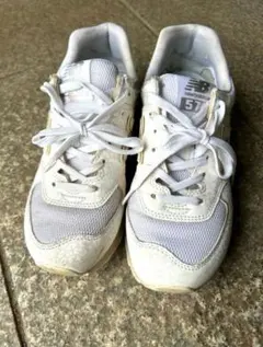 New Balance 574 ホワイト スニーカー