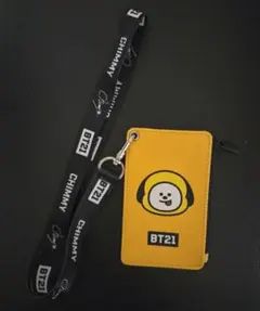 BT21 CHIMMY ストラップカードホルダーパスケース JIMIN ジミン