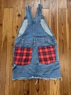 デニム ジャンスカ 150 S オーバーオール　サロペット