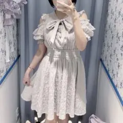 evelyn オフショルダー ワンピース