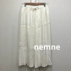 新品 未使用 タグ付き nemne ネンネ プリーツ ロング スカートのサムネイル