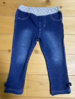 KP デニム風ストレッチパンツ 90