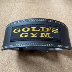 GOLD'S GYM トレーニング・パワーベルト 黒　Mサイズ