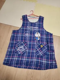 【裏起毛】ドラえもんエプロン【大きいサイズ】