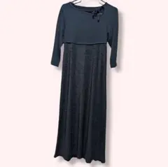 コムサイズム ロングワンピース