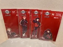 ワールドトリガー　エンタメくじ2 アクスタ　アクリルスタンド　生駒隊　隠岐　水上