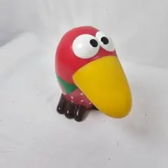 【レトロ】森永 キョロちゃん 貯金箱 いちご 19cm 当時物のサムネイル