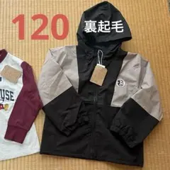 120 ディズニー　ナイロンジャケット　ミッキー　アウター　バイカラー