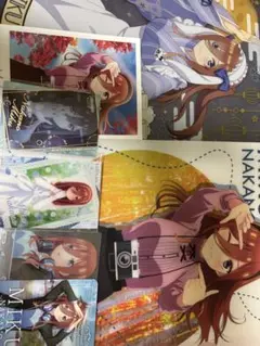 中野三玖 ポストカード・ブロマイドセット
