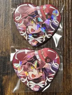 まほやく 魔法使いの約束 バレンタイン缶バッジ ハート缶バッジ リケ