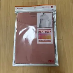 ヒートテック　ＵネックT 八分袖　ピンク　Mサイズ