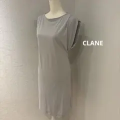 CLANE クラネ サイドスリット ノースリーブチュニック サイズ1 Sのサムネイル