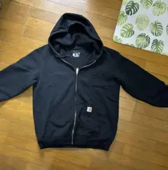 値下げしました！！早い者勝ちCarhartt ブラック フルジップパーカー L
