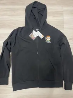 Lサイズ ペコちゃん パーカー キーホルダー付き