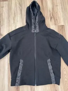 adidas フード付きパーカー ブラック