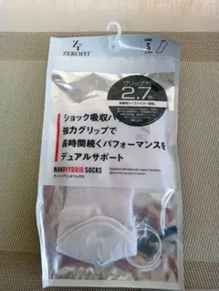 (4888)　新品・ZEROFIT NANOHYBRID SOCKS Sサイズ