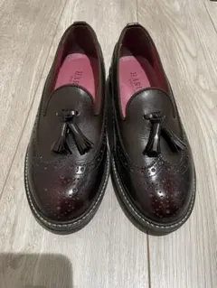 【美品】HARUTA タッセル付きオペラシューズ　23センチ