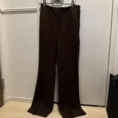 earth music&ecology パンツ ブラウン M