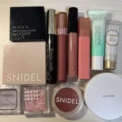 コスメまとめ売り12点セット SNIDEL CANMAKE KATE
