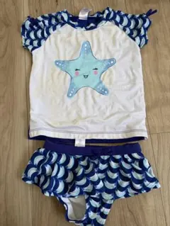 GYMBOREE 女の子用セパレート水着 星型キャラクター