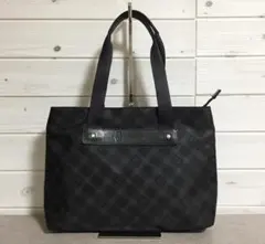 ★No38230 DAKS ダックス レザー ナイロン トート バッグのサムネイル
