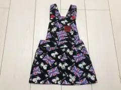 ANAP 90 サロペット スカート オーバーオール ジャンパー ブラック