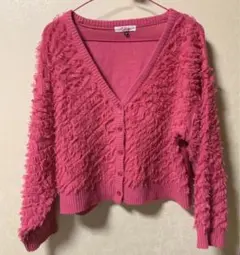 ♡ピンクラテ ニットカーディガンMサイズ♡