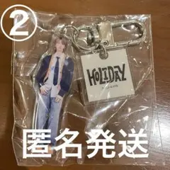 ②セブチ holiday カプセルトイ アクリルキーリング the8