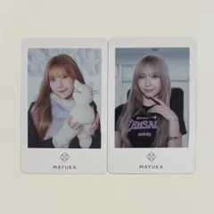 NiziU マユカ　フォトカード　フォトカ