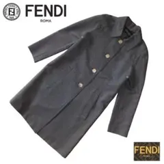 FENDI ズッカ柄 vintage コート 36 ☆美品 フェンディのサムネイル