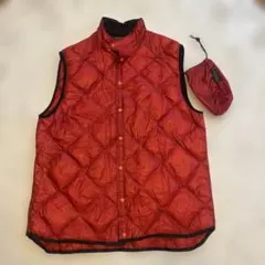 mont-bell ダウンベスト XL 赤