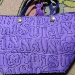 アナスイミニ　 ロゴ入り　ミニバッグ