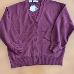 WEGO カーディガン ワイン　フリーサイズ