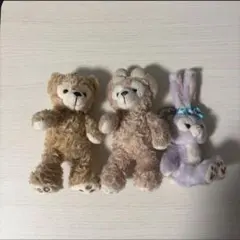ダッフィー シェリーメイ ステラルー ぬいば 3個セット ディズニーシー