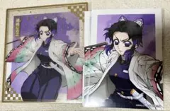 し*く様 鬼滅の刃　胡蝶しのぶ A4クリアファイル、 クリア色紙、ポストカード