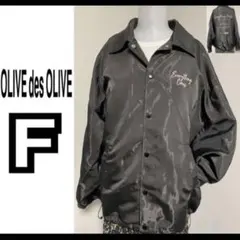 【OLIVE des OLIVE】レディース★ジャケット★ジャンパー★コーチ★黒