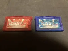 ポケモンルビー、サファイア2本セット ソフトのみ