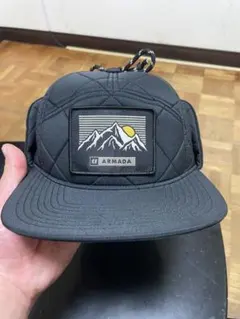 Armada Seven Panel Quilted Hat ブラック 帽子