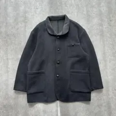 90s vintage ウールコートM アンゴラ混 クラシック