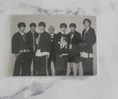 なにわ男子 アシンメトリー Black Nightmare 集合 トレカ