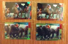 サラブレッドホースコレクション ノーマル サイン入り4枚セット