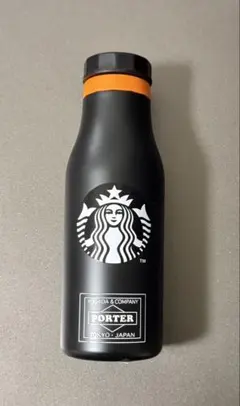 スタバ PORTER リサイクルステンレスボトル マットブラック 355ml