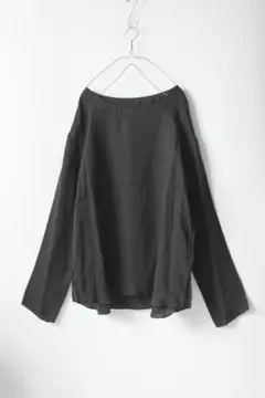 MHL. COTTON ビッグポケット カットソー シャツ ブラック - メルカリ